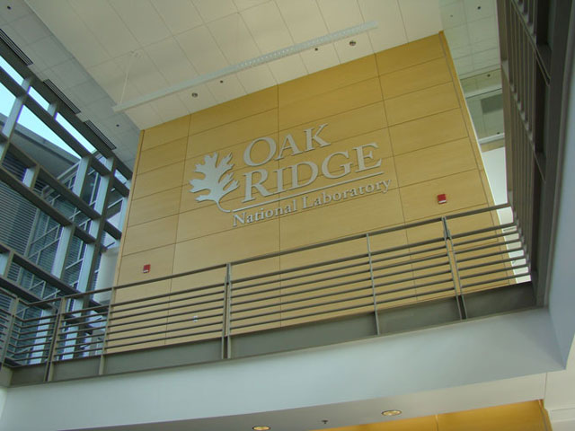 ORNL Wall Signage